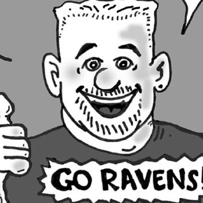 cartoon, Baltimore Ravens, gay marriage, Maryland, same-sex marriage, marriage equality, gay news, Washington Blade