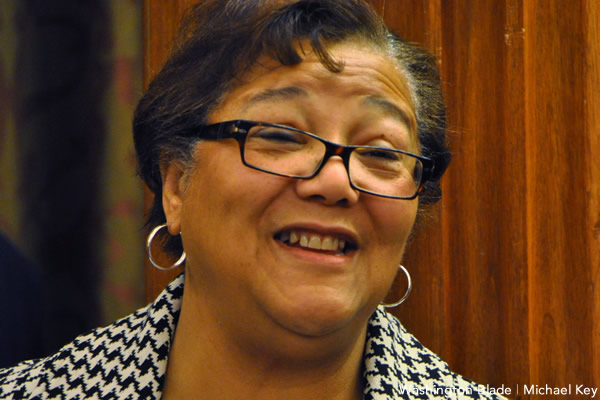 Anita Bonds, D.C. Council, gay news, Washington Blade