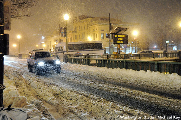 Snowmageddon, snow, gay news, Washington Blade