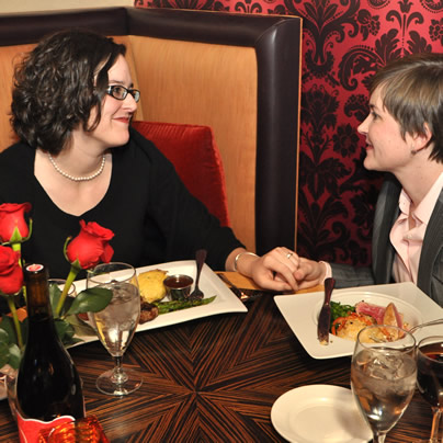 Valentine's Day, romantic, dining, gay news, Washington Blade