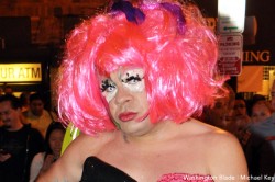 pink wig, gay news, Washington Blade