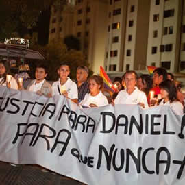 Chile, vigil, Santiago, gay news, Washington Blade, Daniel Zamudio