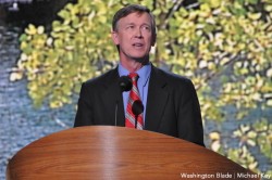 John Hickenlooper, Colorado, gay news, Washington Blade