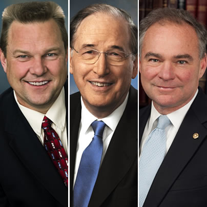 United States Senate, Democratic Party, Jon Tester, Jay Rockefeller, Tim Kaine, Montana, West Virginia, Virginia, gay news, Washington Blade