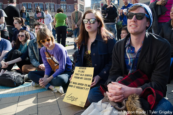 rally for transgender equality and economic justice, gay news, Washington Blade