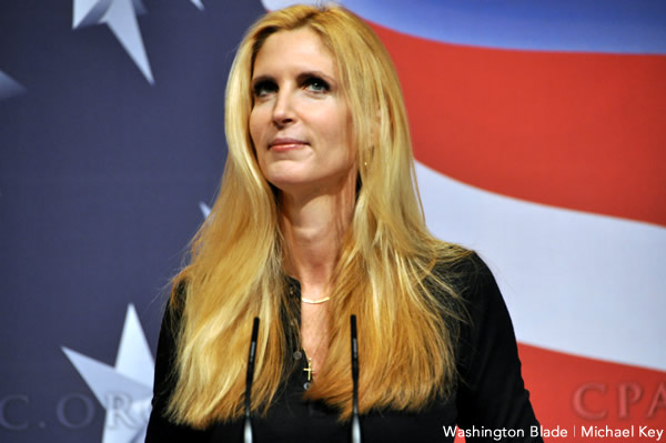 Ann Coulter, CPAC, gay news, Washington Blade