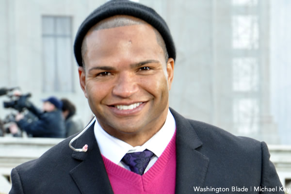 Brendon Ayanbadejo, gay news, Washington Blade, Baltimore Ravens, McDaniel