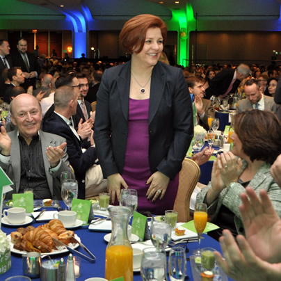 Christine Quinn, New York City, gay news, Washington Blade, Gay & Lesbian Victory Fund, Victory Fund Brunch, Victor Shargai