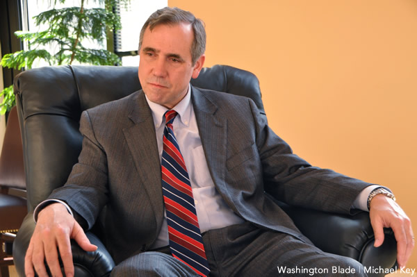 Jeff Merkley, United States Senate, Oregon, Democratic Party, gay news, Washington Blade