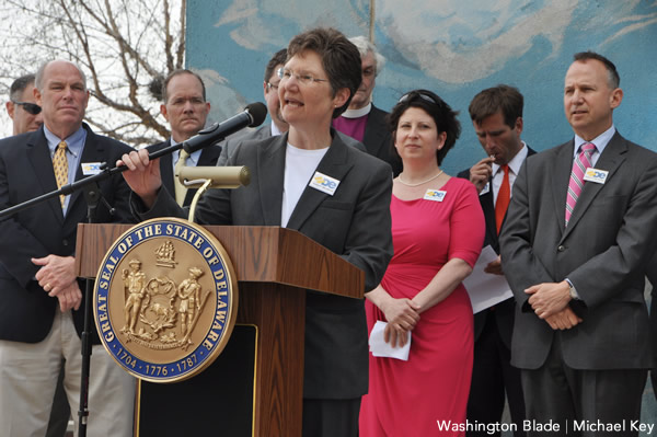 Lisa Goodman, Equality Delaware, Delaware, gay news, Washington Blade, gay marriage, same sex marriage, marriage equality, HB 75, marriage equality