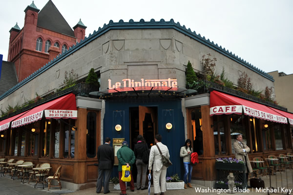 Le Diplomate, dining, food, French cuisine, gay news, Washington Blade