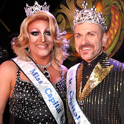 Tatiyanna Voche, Carlton Stephens, Mr. Capital Pride 2013, Miss Capital Pride 2013, gay news, Washington Blade, drag