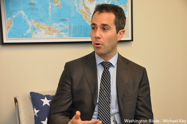 Daniel Baer, United States Department of State, Bureau of Democracy, Human Rights and Labor, gay news, Washington Blade