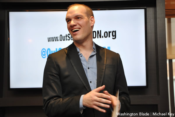 Joshua Seefried promotion, gay news, Washington Blade, OutServe, SLDN