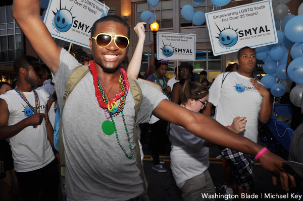 SMYAL, Supporting and Mentoring Youth Advocates and Leaders, gay news, Washington Blade, Capital Pride Parade