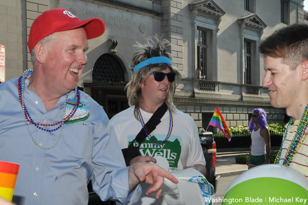 Tommy Wells, 2013 Capital Pride Parade, gay news, Washington Blade