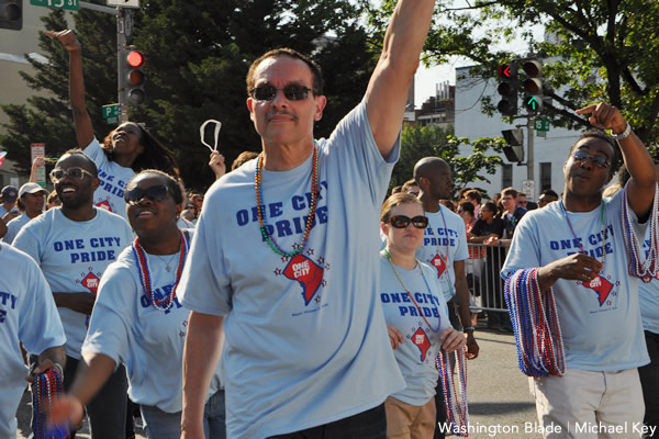 Vince Gray, Vincent Gray, District of Columbia, gay news, Washington Blade, Capital Pride Parade