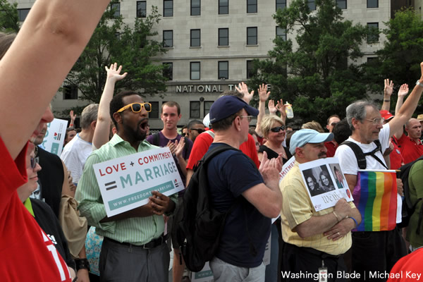 Freedom Plaza, marriage equality, gay marriage, same-sex marriage, Supreme Court, gay news, Washington Blade