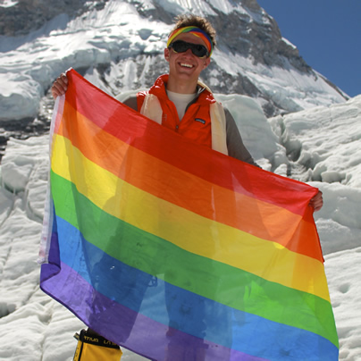 Casin Crane, Mt. Everest, Trevor Project, Gay News, Washington Blade