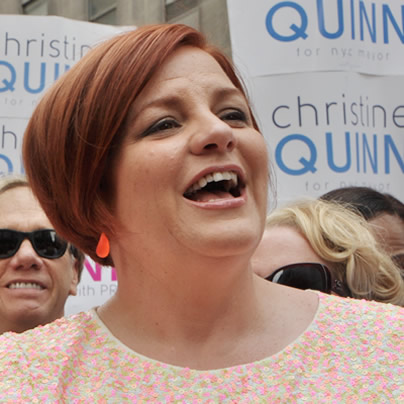 Christine Quinn, New York City, gay news, Washington Blade