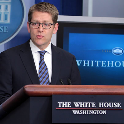 White House Press Secretary, Jay Carney, Gay News, Washington Blade