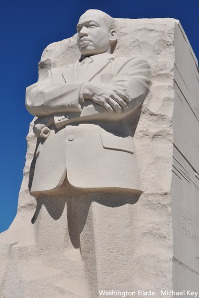 Martin Luther King, MLK, gay news, Washington Blade