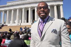 MacArthur Flournoy, Human Rights Campaign, Lincoln Memorial, National March on Washington, civil rights, gay news, Washington Blade