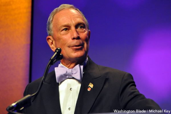 Michael Bloomberg, New York City, gay news, Washington Blade