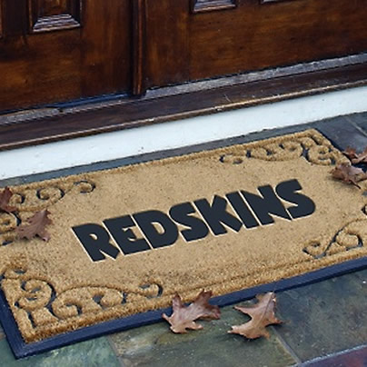 Redskins floor mat, gay news, Washington Blade