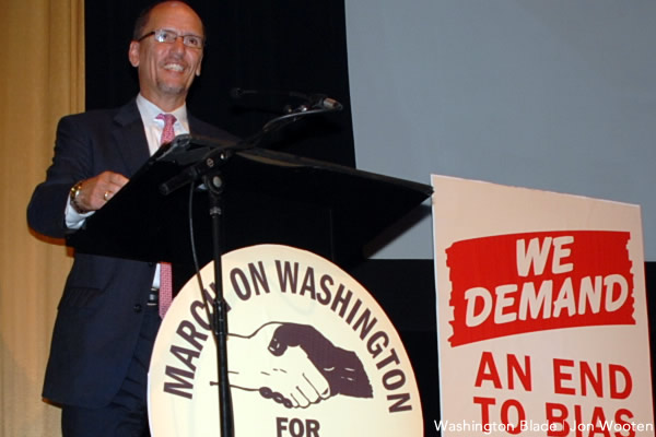 Thomas Perez, United States Department of Labor, gay news, Washington Blade, Bayard Rustin