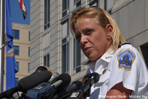 Donita Dodds, Cathy Lanier, MPD, Metropolitan Police Department, gay news, Washington Blade