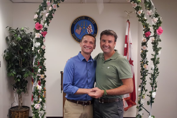 David Kero-Mentz, Ken Kero-Mentz, gay marriage, same-sex marriage, marriage equality, District of Columbia, gay news, Washington Blade