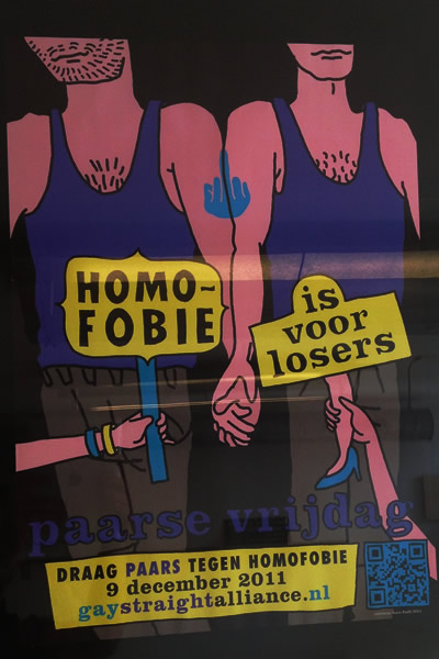 COC Nederland, GSA, gay news, Amsterdam, Netherlands, Homofobie is voor losers, Washington Blade