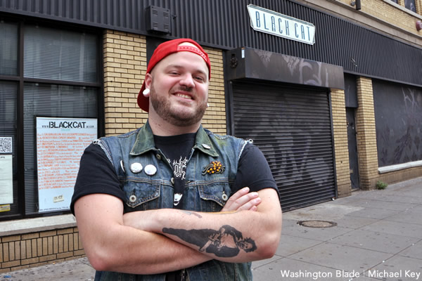 Joshua Vogelsong, GAY/BASH!, Black Cat, gay news, Washington Blade