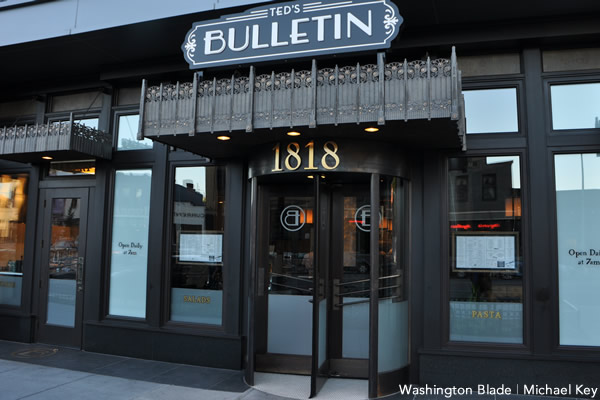 Ted's Bulletin, dining, 14th Street, gay news, Washington Blade