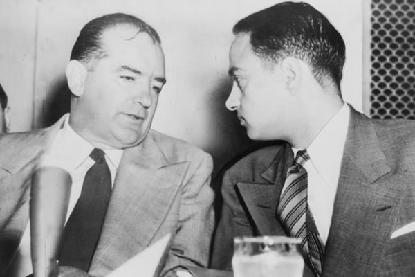 Joe McCarthy, Roy Cohn, House Un-American Activities Committee, gay news, Washington Blade