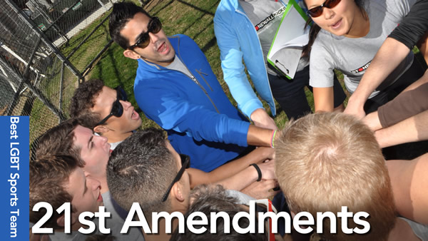 Stonewall Kickball's 21 Amendments (Washington Blade photo by Michael Key)