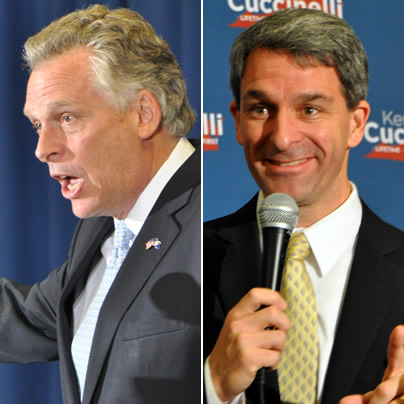 Terry McAuliffe, Ken Cuccinelli II, Virginia, McLean, gay news, Washington Blade