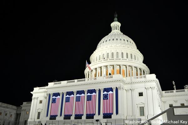 U.S. Capitol, gay news, Washington Blade, presidential inauguration, Jan. 20