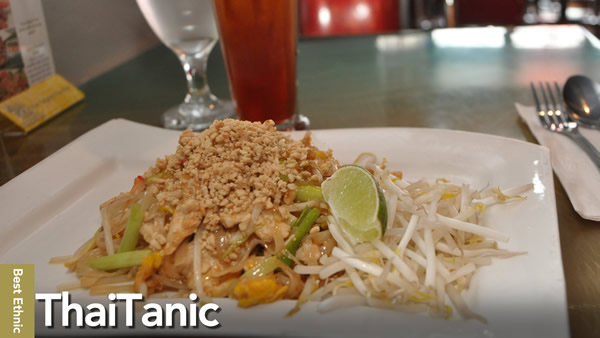 Best of Gay D.C., Best Ethnic, ThaiTanic, Thai food, Pad Thai, gay news, Washington Blade