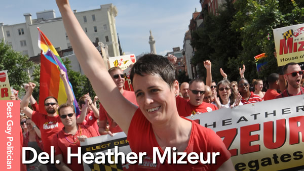 Maryland Del. Heather Mizeur (Washington Blade photo by Michael Key)