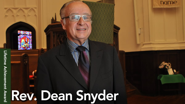 Rev. Dean Snyder (Washington Blade photo by Michael Key)