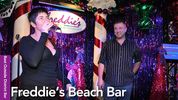 Best of Gay D.C., Freddie's Beach Bar, Best Outside District Bar, gay news, Washington Blade
