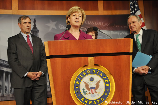 Tammy Baldwin, gay news, Washington Blade, Employment Non-Discrimination Act, United States Senate, Democratic Party, Wisconsin, religious exemptions