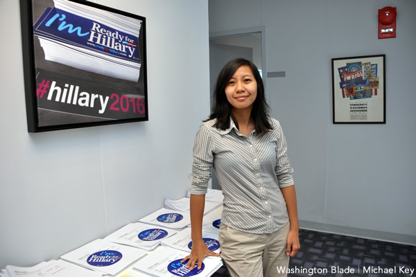 Lisa Changadveja, Hillary Clinton, Ready for Hillary, gay news, Washington Blade