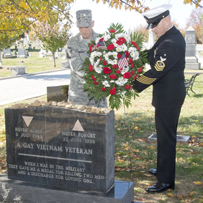 Veteran's Day, Leonard Matlovitch, gay news, Washington Blade