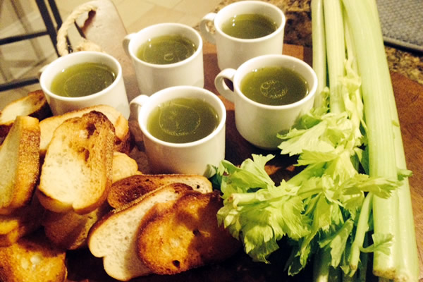 celery soup, Thanksgiving, recipes, recipe, food, cooking, holiday, gay news, Washington Blade