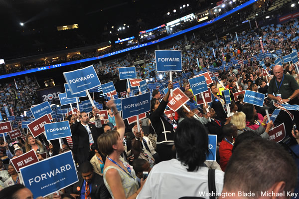 Democratic Party, Democratic National Convention, DNC, Charlotte, North Carolina, gay news, Washington Blade