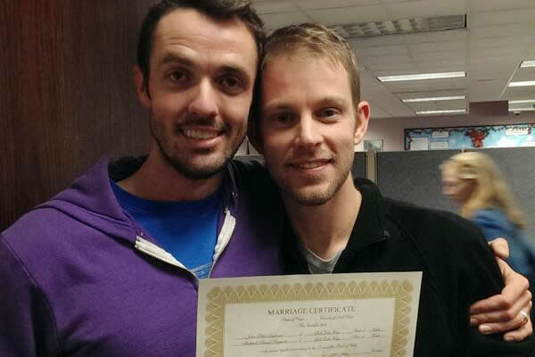 Seth Anderson, Michael Ferguson, gay marriage, same-sex marriage, marriage equality, Utah, Salt Lake City, gay news, Washington Blade