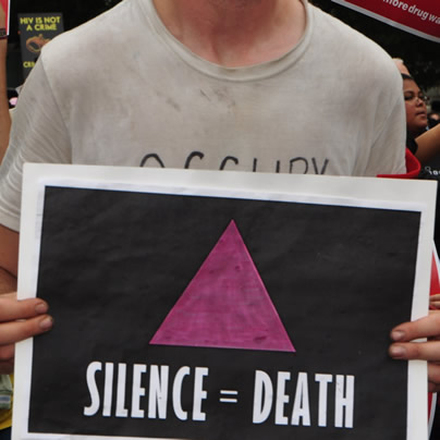 Act Up, Silence = Death, AIDS, HIV, gay news, Washington Blade, HIV/AIDS